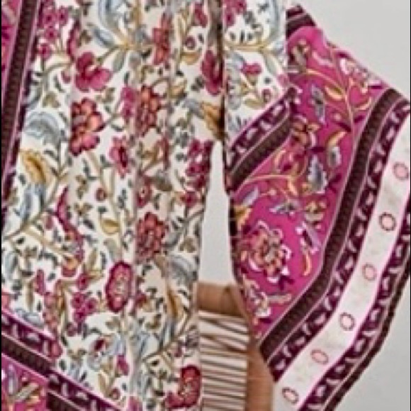 NEW!Gorgeous Boho vibe multicolour Kimono. Super soft, lightweight fabric - Picture 6 of 14